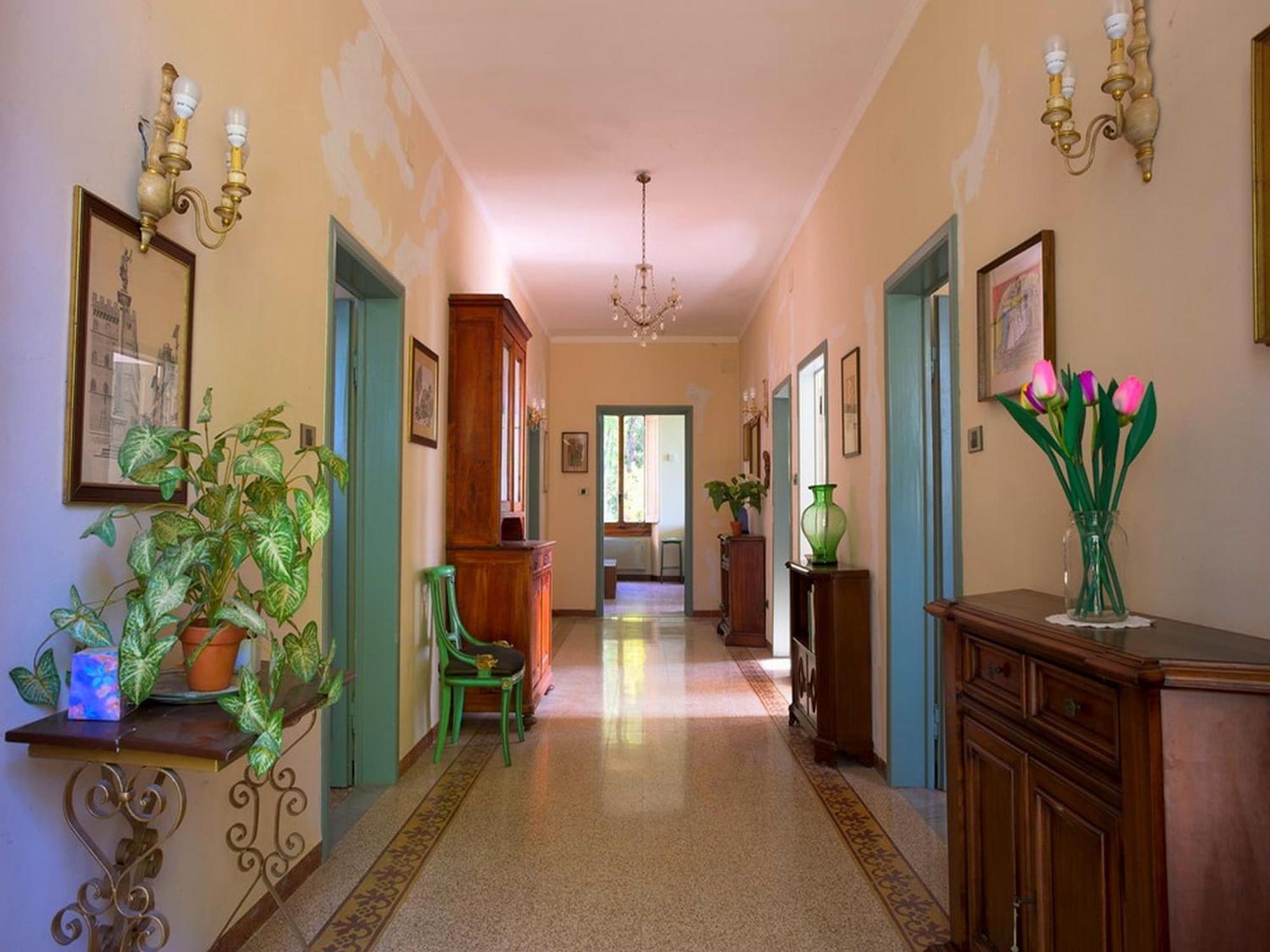 Lovely Holiday Home In Montefiridolfi With Hill View ภายนอก รูปภาพ