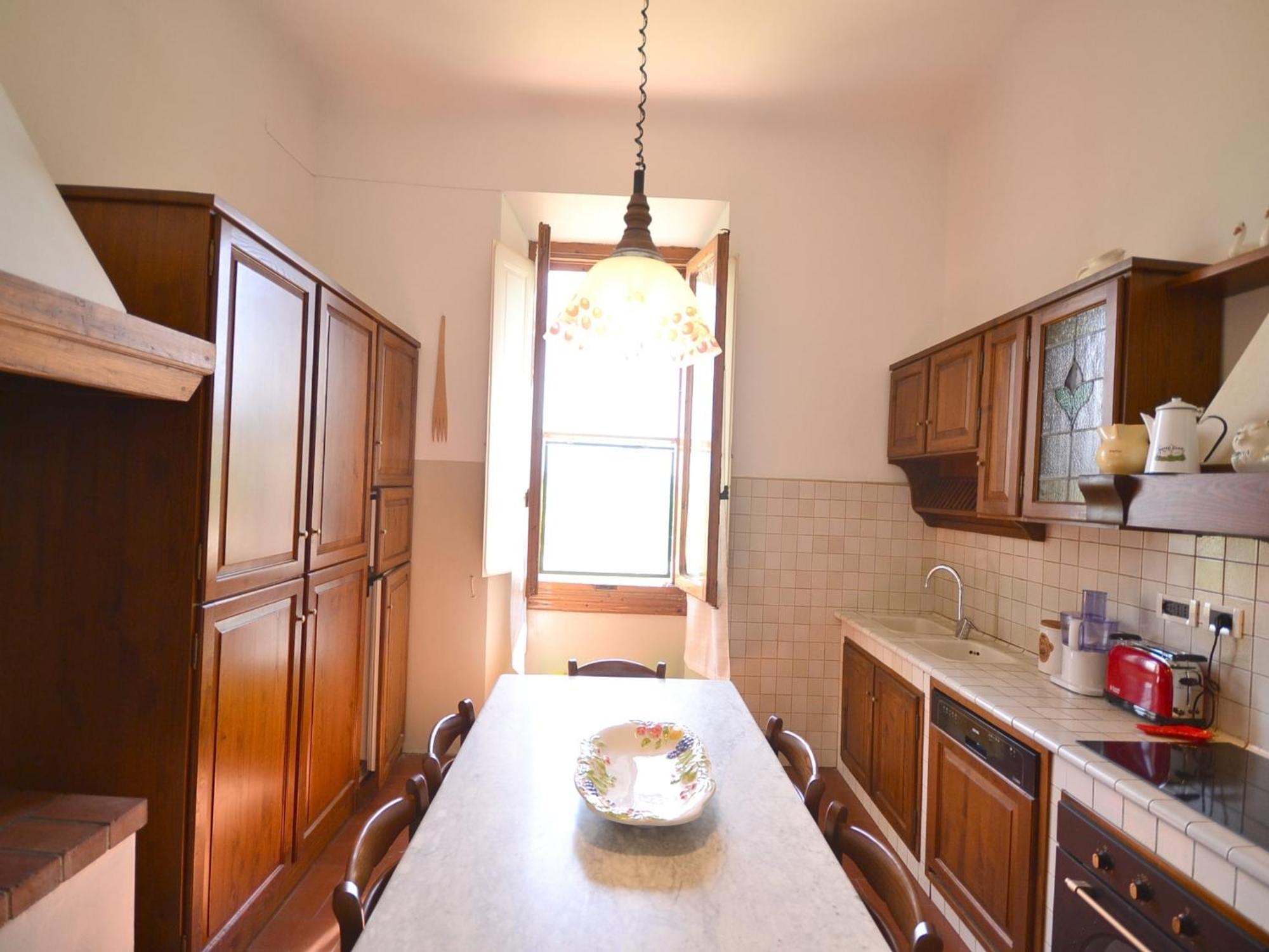 Lovely Holiday Home In Montefiridolfi With Hill View ภายนอก รูปภาพ