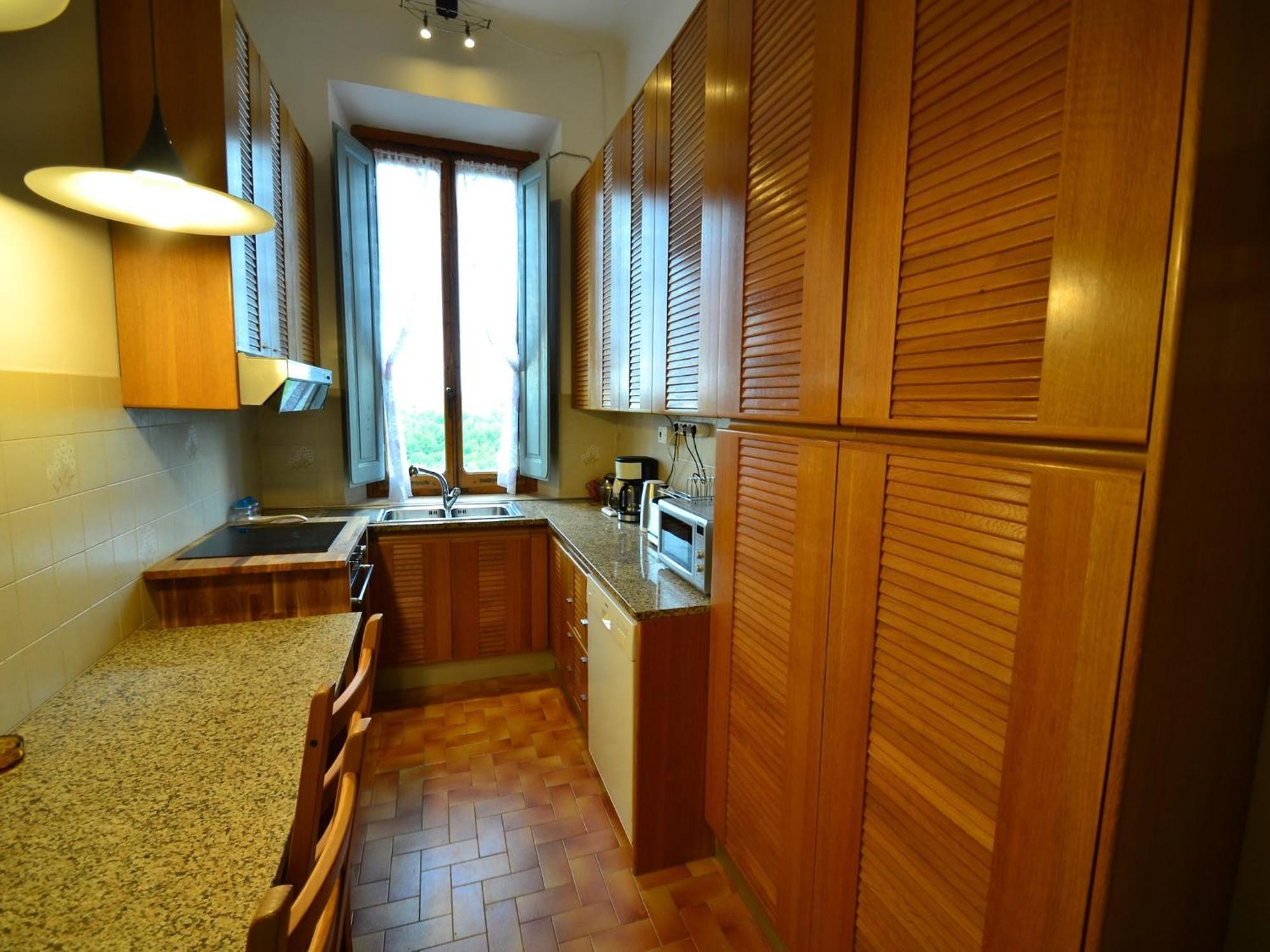 Lovely Holiday Home In Montefiridolfi With Hill View ภายนอก รูปภาพ
